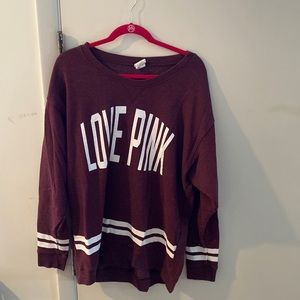 VS Pink Crew neck sweatshirt